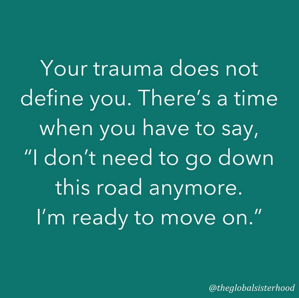 When you get woke to your healing journey as a thing that is now holding you back you have to let go of that too