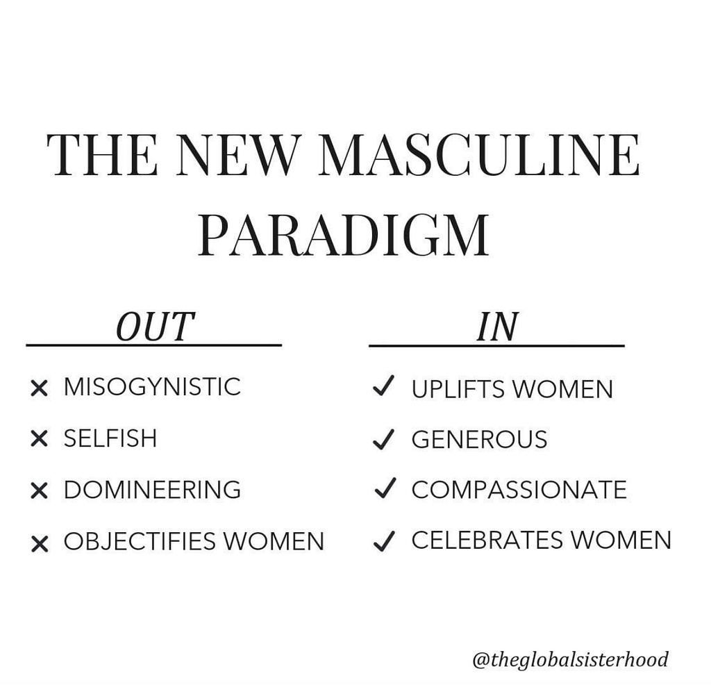 What a new paradigm man is and is not