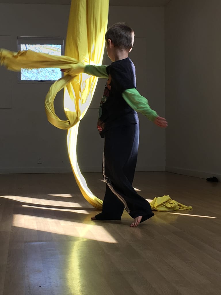 exploring with silks scaled